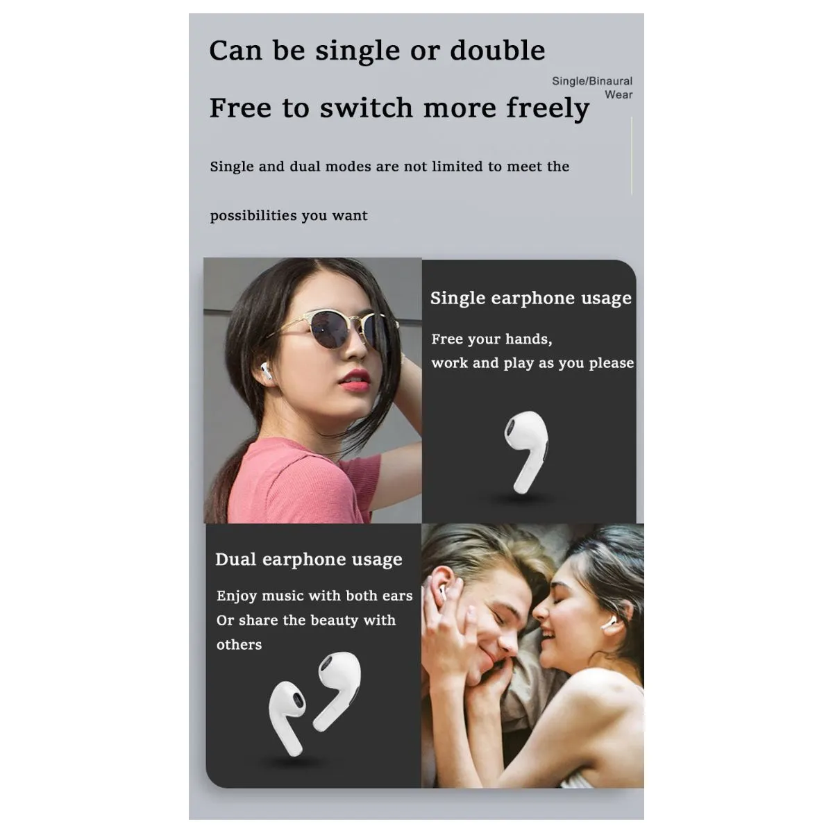 GENERICO - Audifonos Bluetooth Pro 6 Rosado Premiun