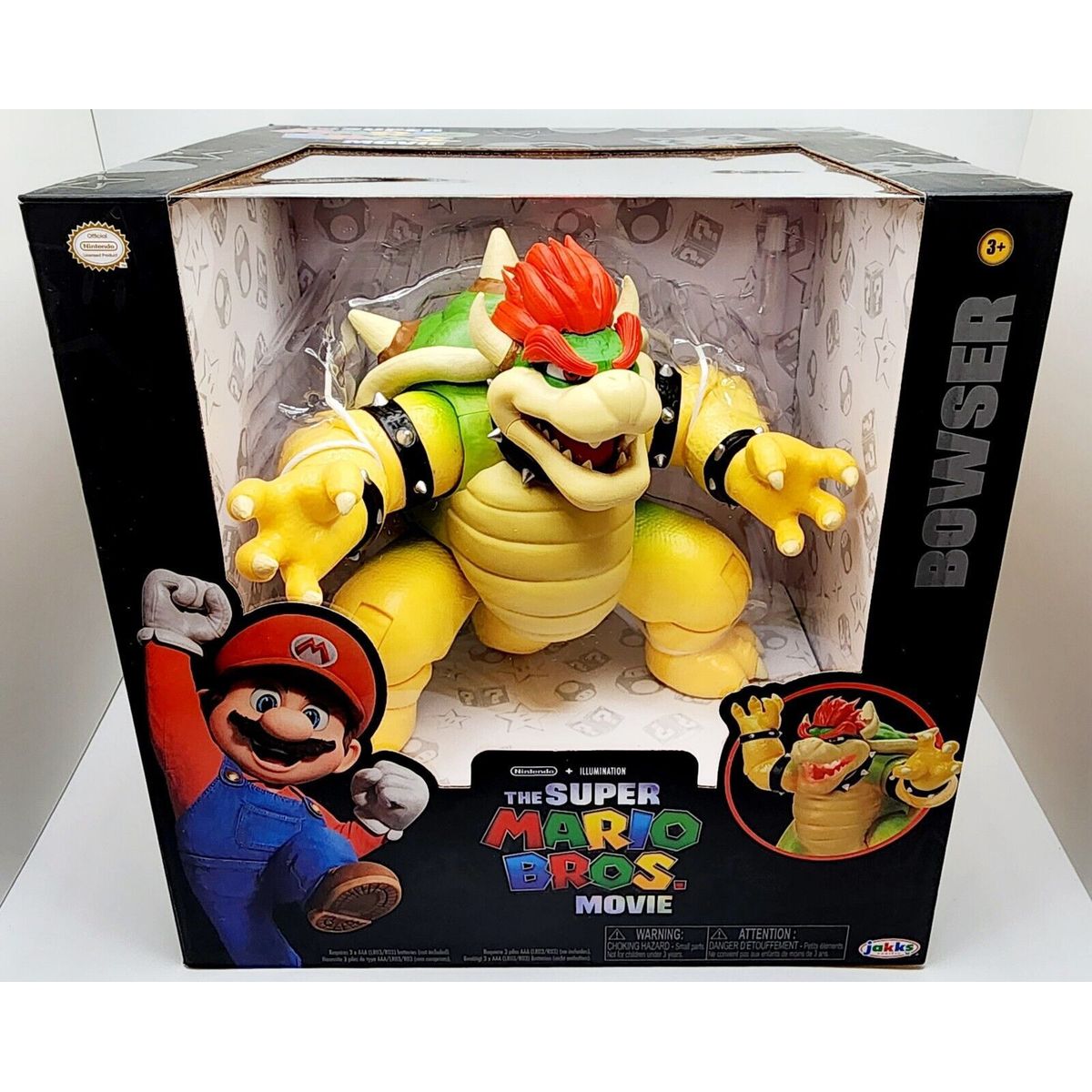 NINTENDO - Super Mario Bowser 7 Figura con efectos de humo