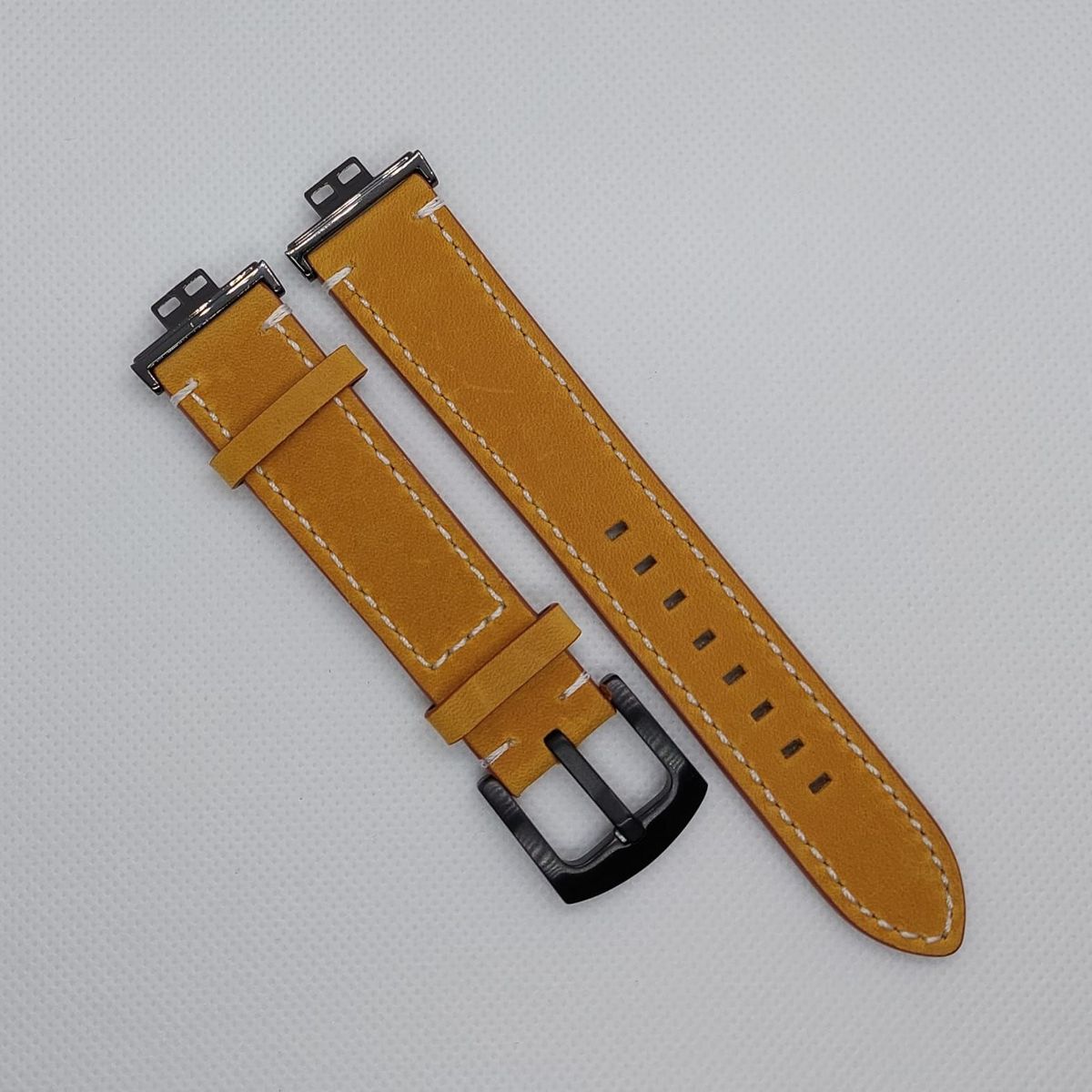 GENERICO - Correa de Cuero para HUAWEI WATCH FIT - Camello