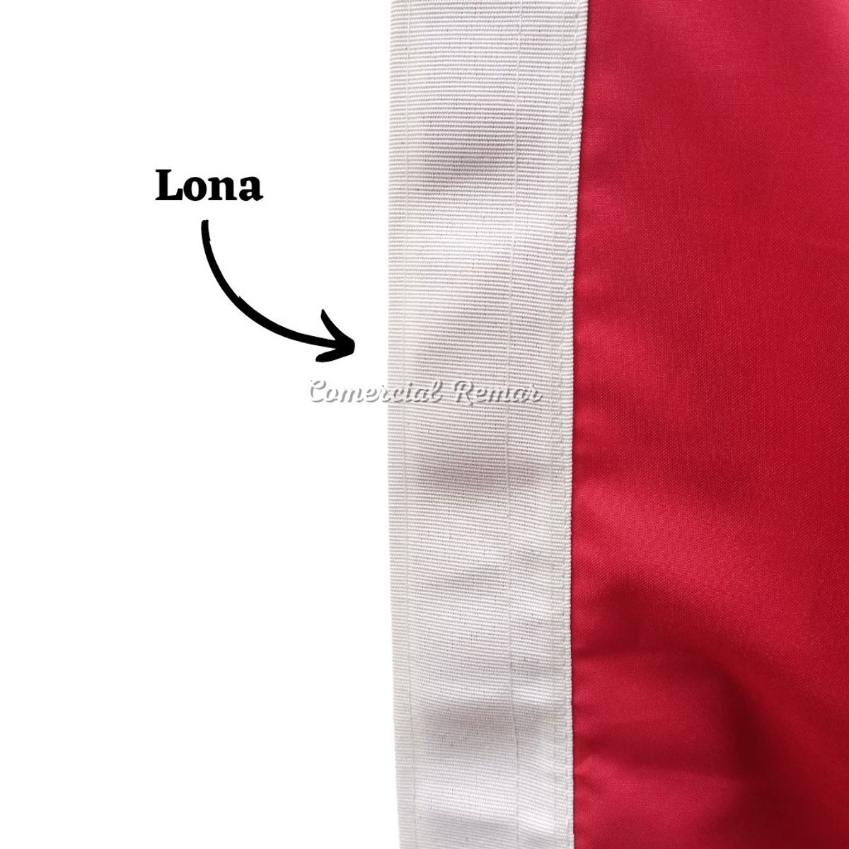 PERU - Bandera de Perú 240x145cm para Izar de Alto Rendimiento Sin Escudo