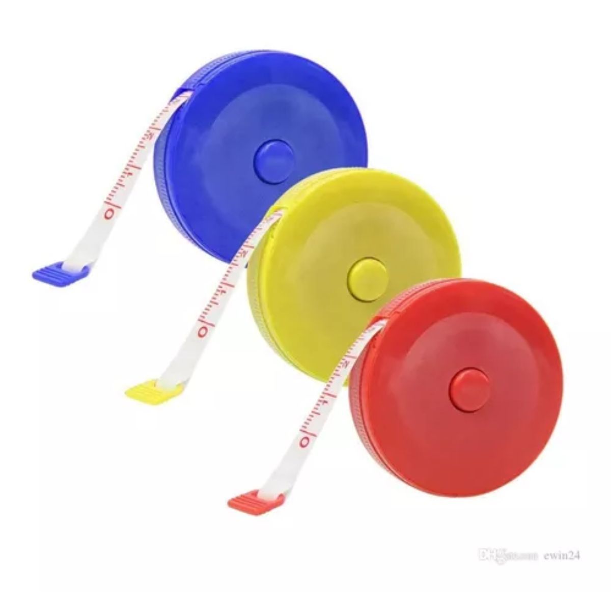 GENERICO - 12 Unidades De Cinta Métrica Retráctil Cinta De Medición