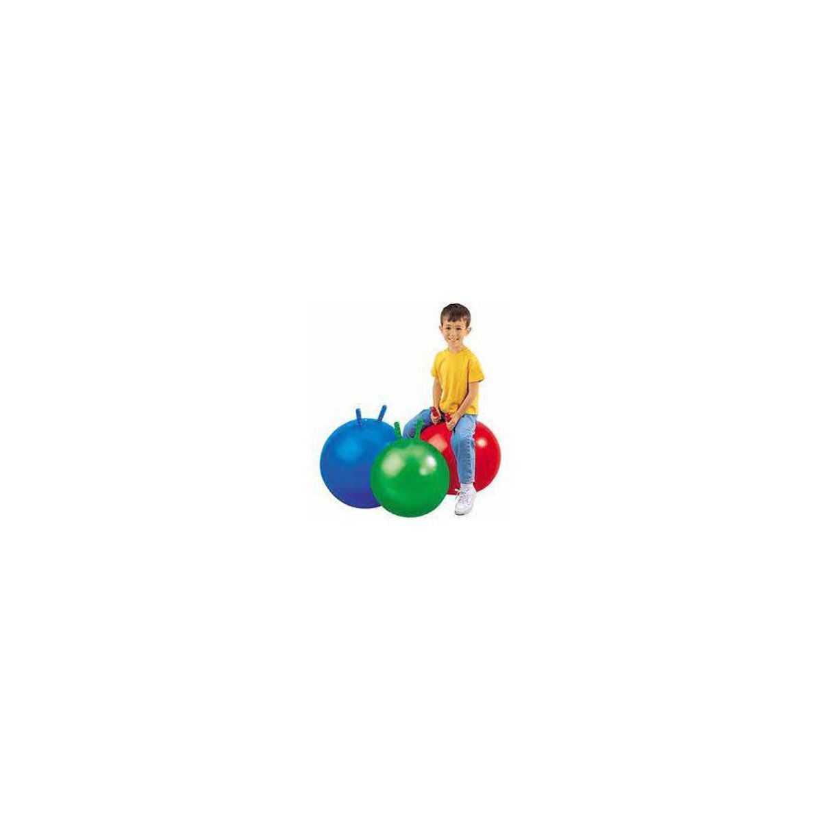 GENERICO - Pelota saltarina para niños y niñas brinca brinca  55cm