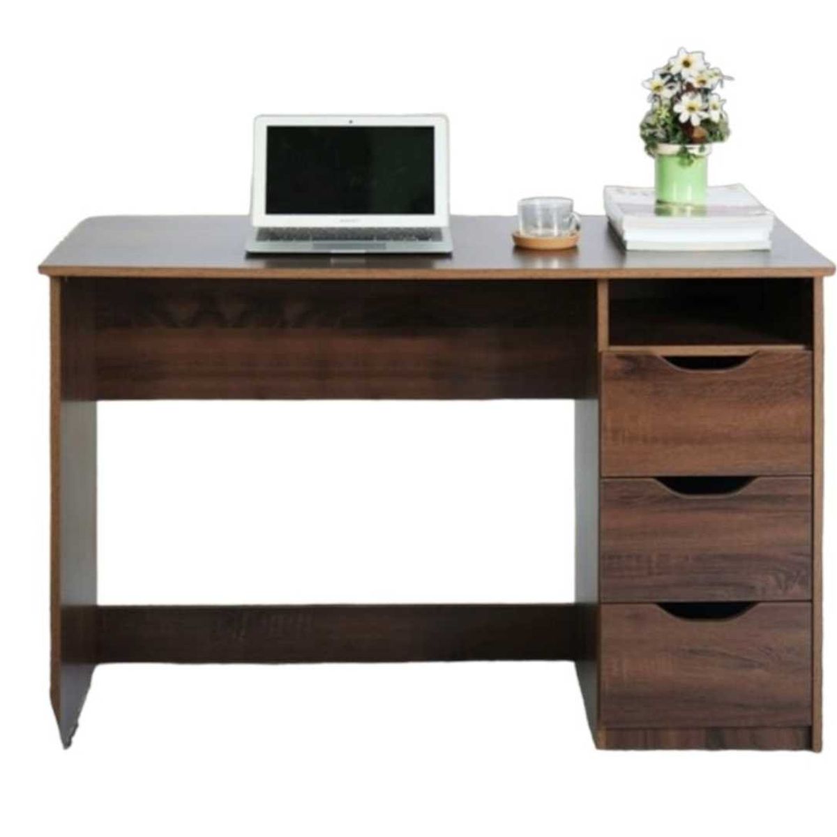 VENTITAS HOME - Escritorio Vintage Izaro 3 Cajones Ventitas Home Color Bellota