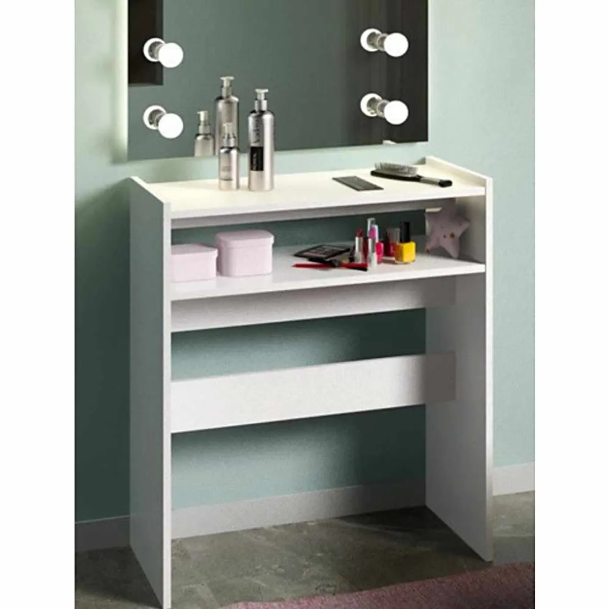 VENTITAS HOME - Escritorio Tocador Brunella Ventitas Home Color Blanco