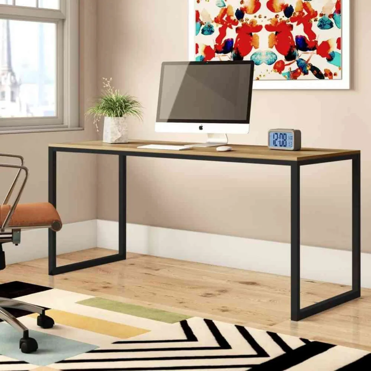 VENTITAS HOME - Escritorio Industrial 125cm Ventitas Home Color Gales