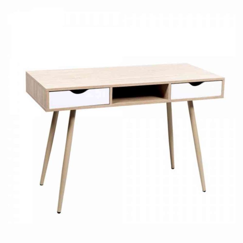 VENTITAS HOME - Escritorio Vintage Luna 3 Cajones Ventitas Home Color Duna