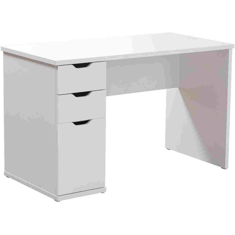 VENTITAS HOME - Escritorio Vintage Kala 3 Cajones Ventitas Home Color Blanco