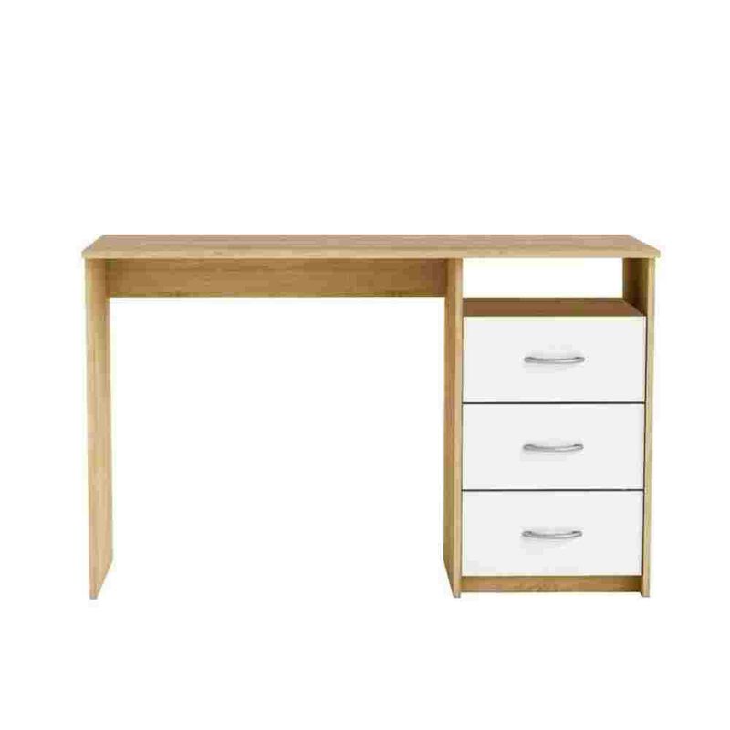 VENTITAS HOME - Escritorio Vintage Denver 3 Cajones Ventitas Home Color Duna