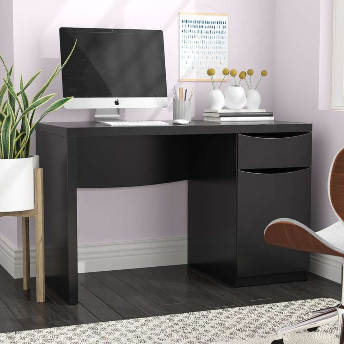 VENTITAS HOME - Escritorio Gamer Resident 2 Cajones Ventitas Home Negro