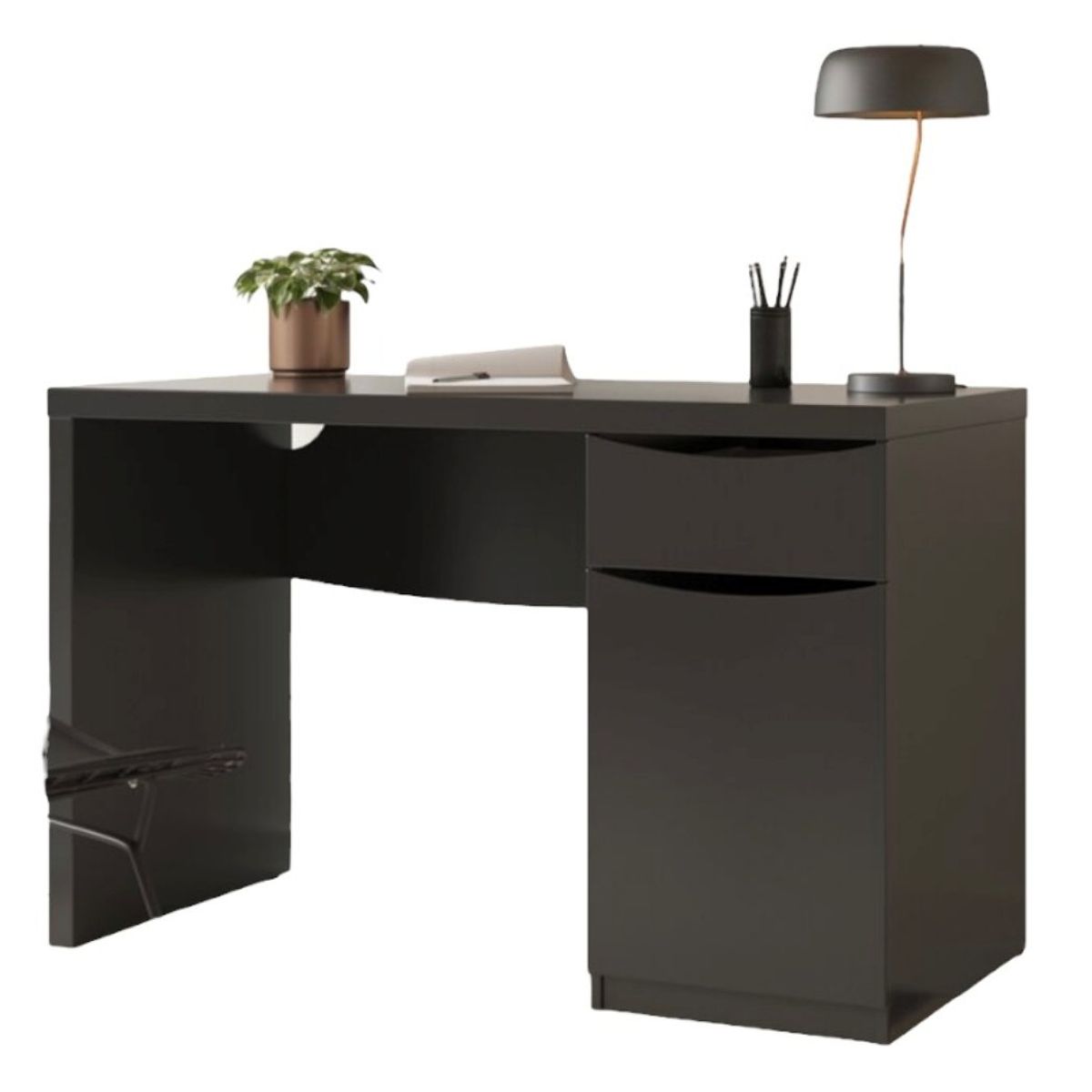 VENTITAS HOME - Escritorio Gamer Resident 2 Cajones Ventitas Home Negro