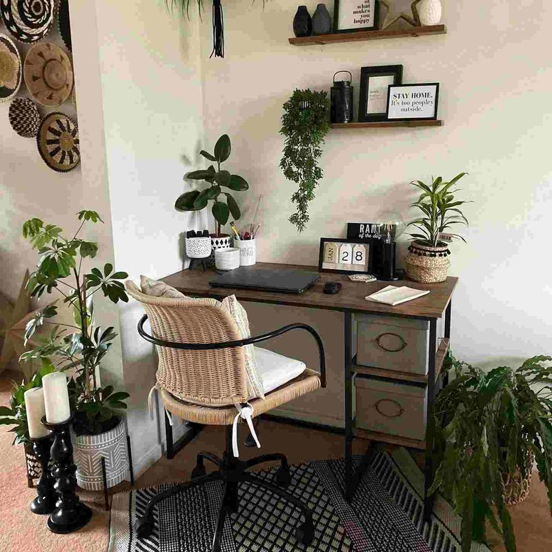 VENTITAS HOME - Escritorio Industrial Chicago con Repisas Ventitas Perú Color Gales