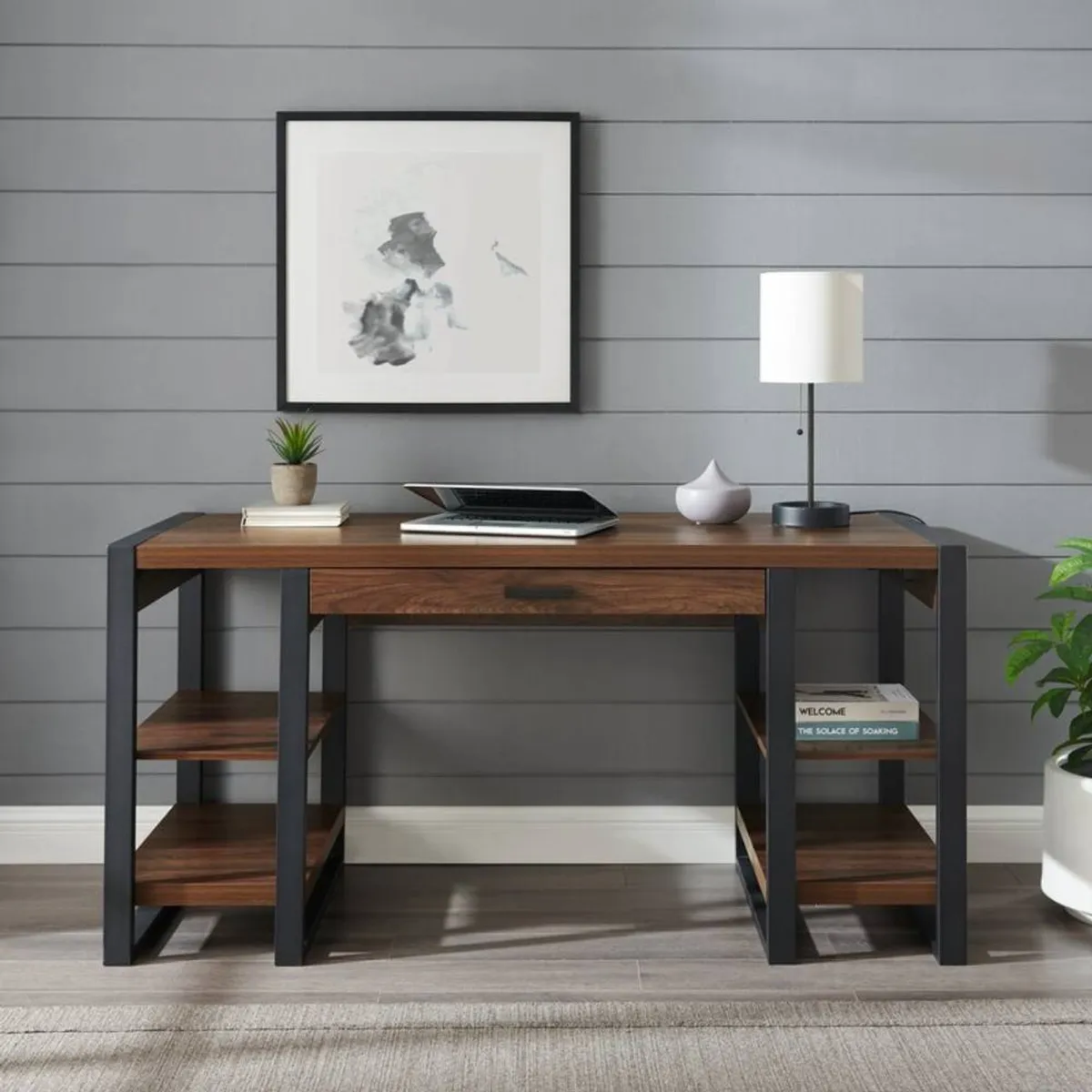 VENTITAS HOME - Escritorio Industrial Nicoletta Ventitas Home Gales