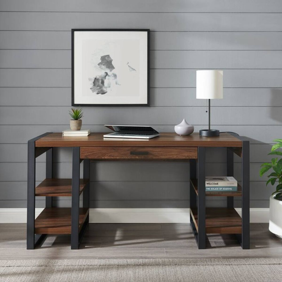 VENTITAS HOME - Escritorio Industrial Nicoletta Ventitas Home Gales