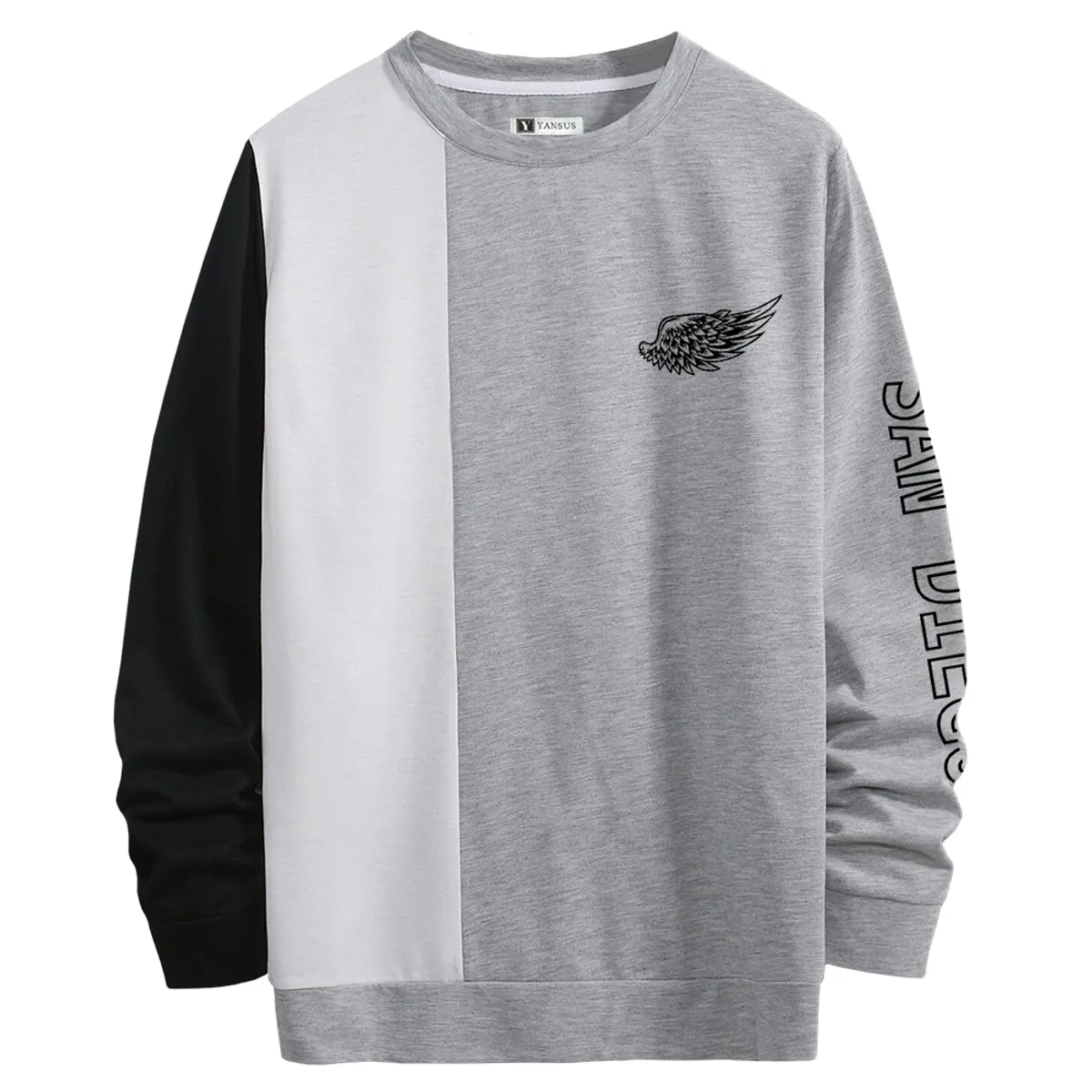 YANSUS - Polera Hombre Yansus Tricolor Melange San Diego