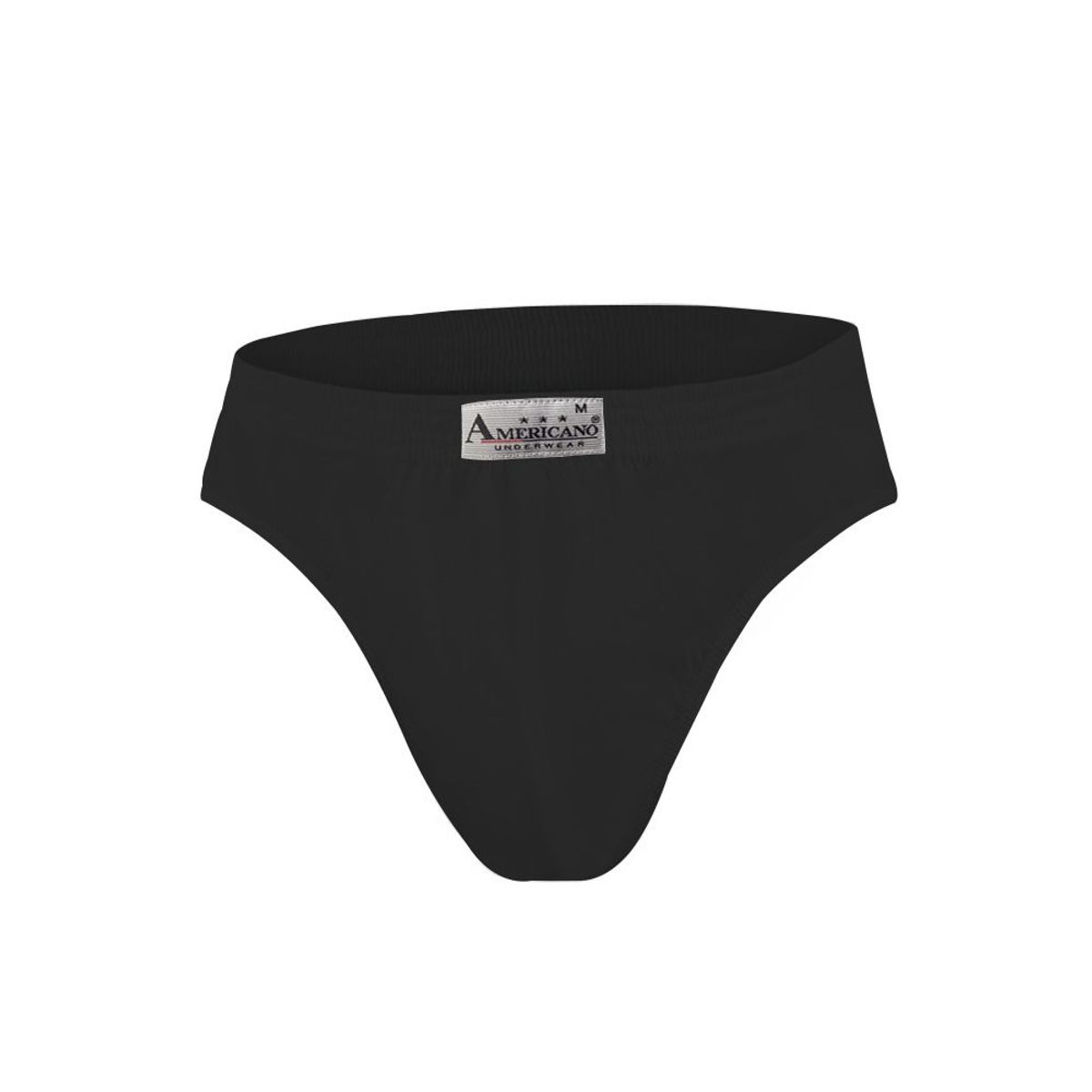 AMERICANO UNDERWEAR - Pack x4 Trusa Clásica Americano Negro