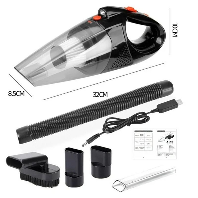 OEM - Aspiradora Portátil Cleaner Para Auto 12v Color