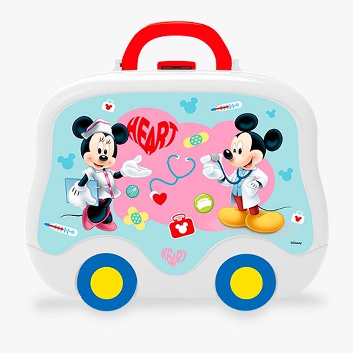 DISNEY - Set De Doctor Y Lonchera 2 En 1 Mickey Mouse Y Amigos