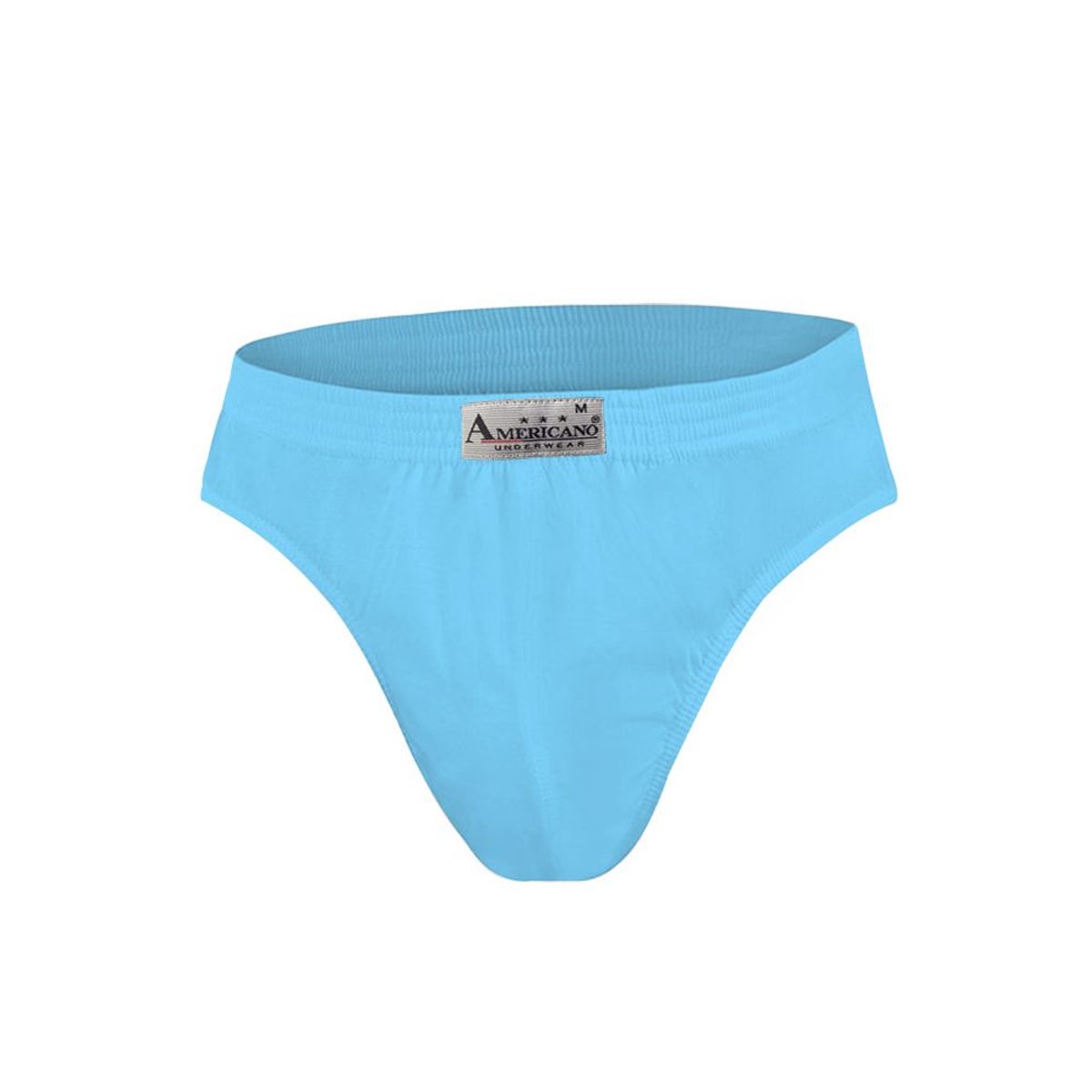AMERICANO UNDERWEAR - Pack x4 Trusa Clásica Americano Turquesa