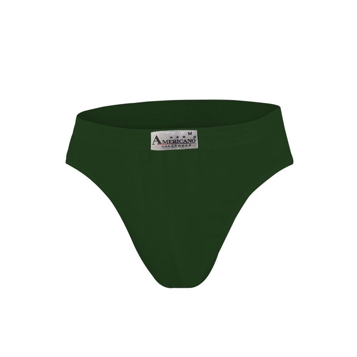 AMERICANO UNDERWEAR - Pack x4 Trusa Clásica Americano Verde Petroleo