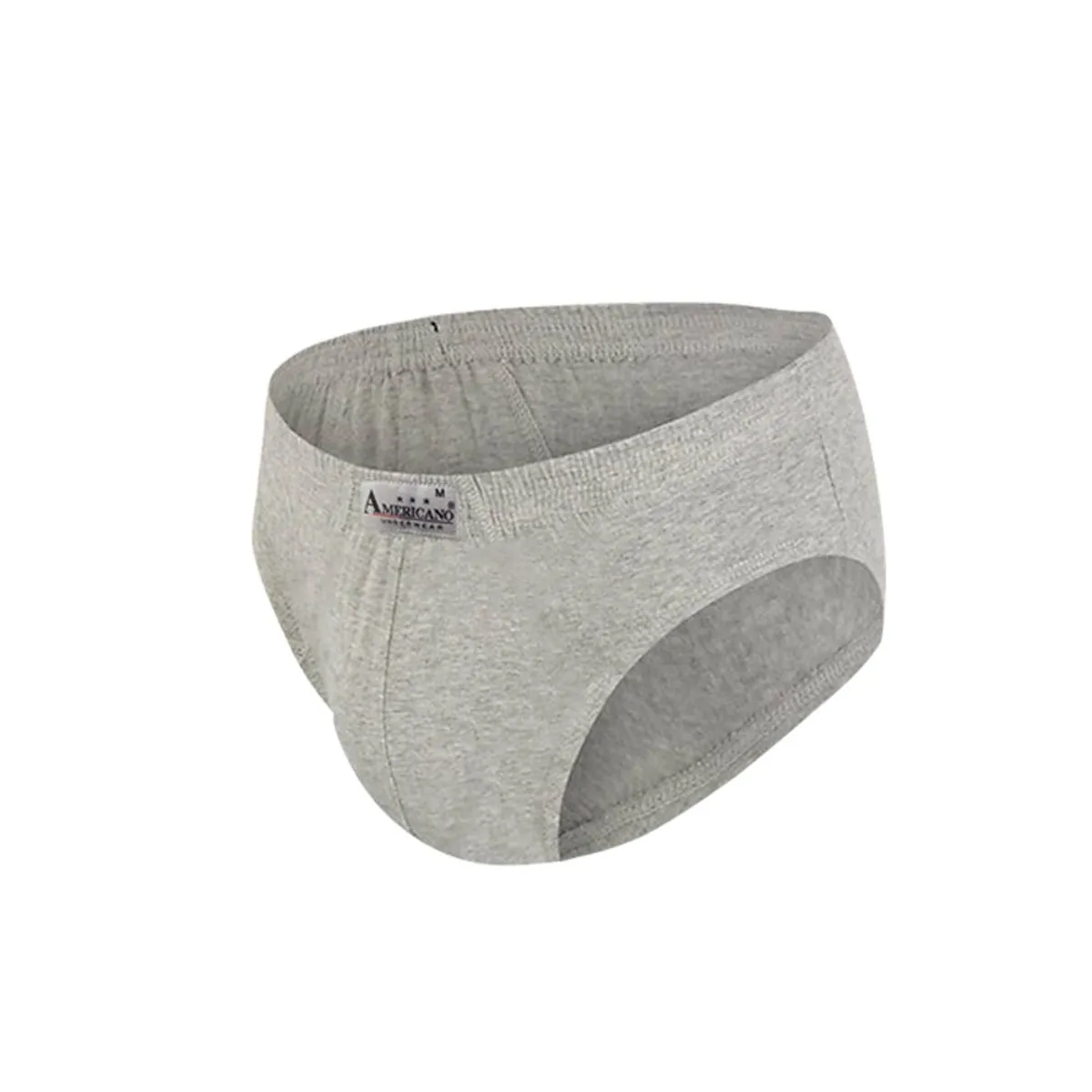 AMERICANO UNDERWEAR - Pack x4 Trusa Clásica Americano Plomo