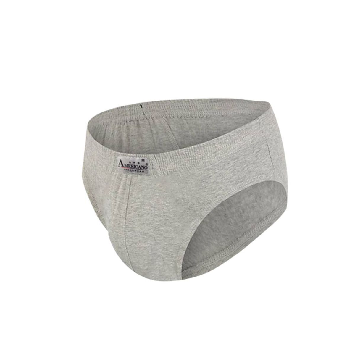 AMERICANO UNDERWEAR - Pack x4 Trusa Clásica Americano Plomo