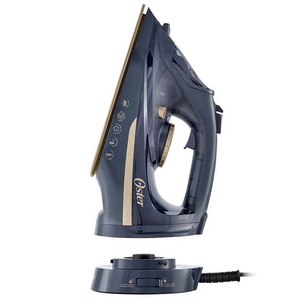 OSTER - Plancha de vapor inalámbrica Oster® 2 en 1 GCSTCC5000