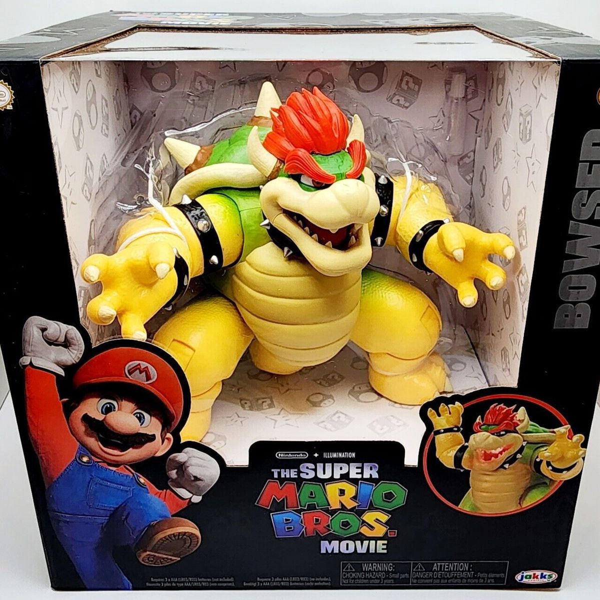 NINTENDO - Super Mario Bowser 7 Figura con efectos de humo