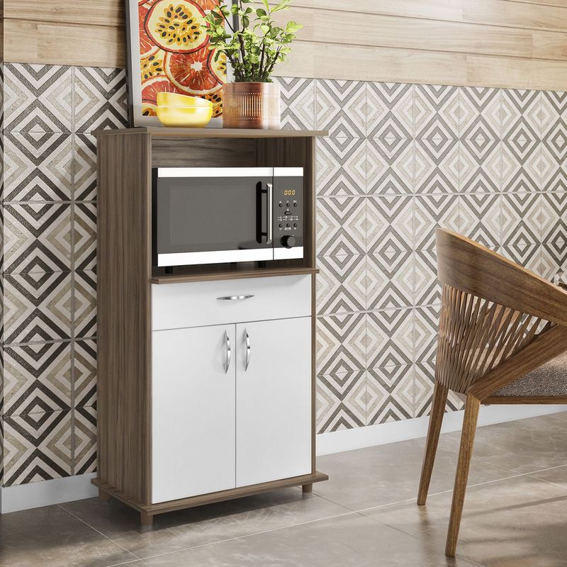 SOPORTEX - Mueble para Cocina NT 3070 MDP Café-Blanco Soportex