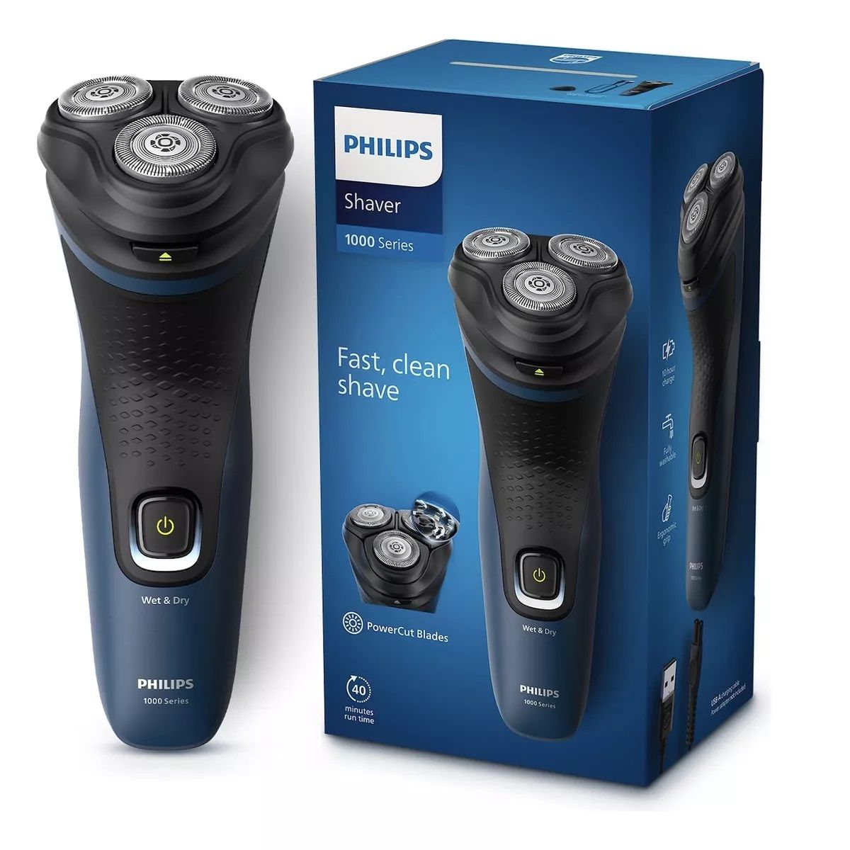 PHILIPS - Afeitadora Philips Inalámbrica Resistente Al Agua S1151