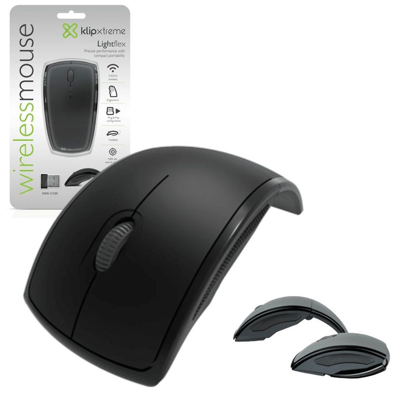 KLIPXTREME - MOUSE KLIPXTREME LIGHTFLEX NEGRO KMW-375BK