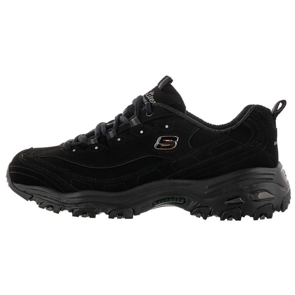 SKECHERS - zapatillas running skechers dlites - play on 11949-BBK - negro