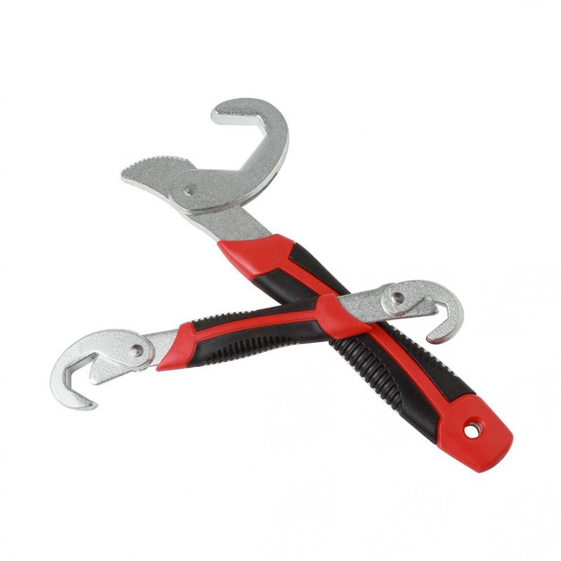 OEM - Juego De 2 Llaves Para Tubo, Tuercas, Tornillo Multiusos Snap And Grip