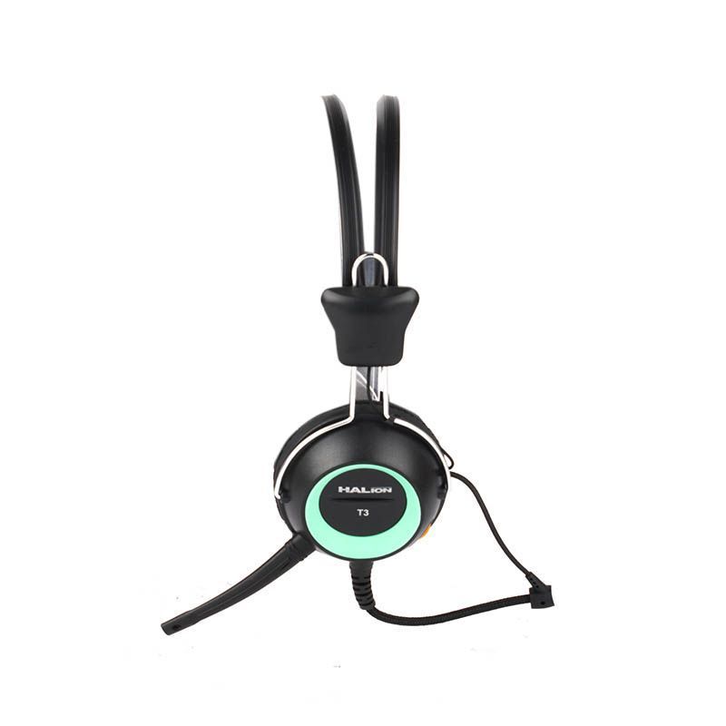 HALION - Audífono Halion T3 Para PC Micrófono Verde