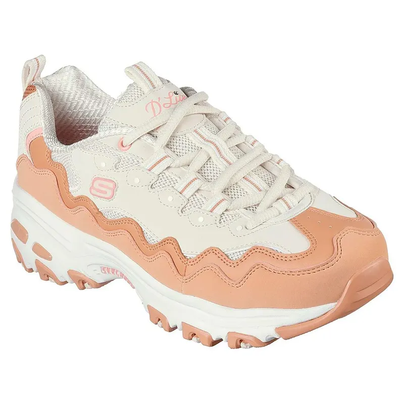 SKECHERS - zapatillas running skechers get wavy 149792-NTPK - beige