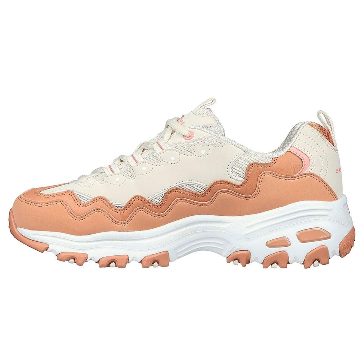 SKECHERS - zapatillas running skechers get wavy 149792-NTPK - beige