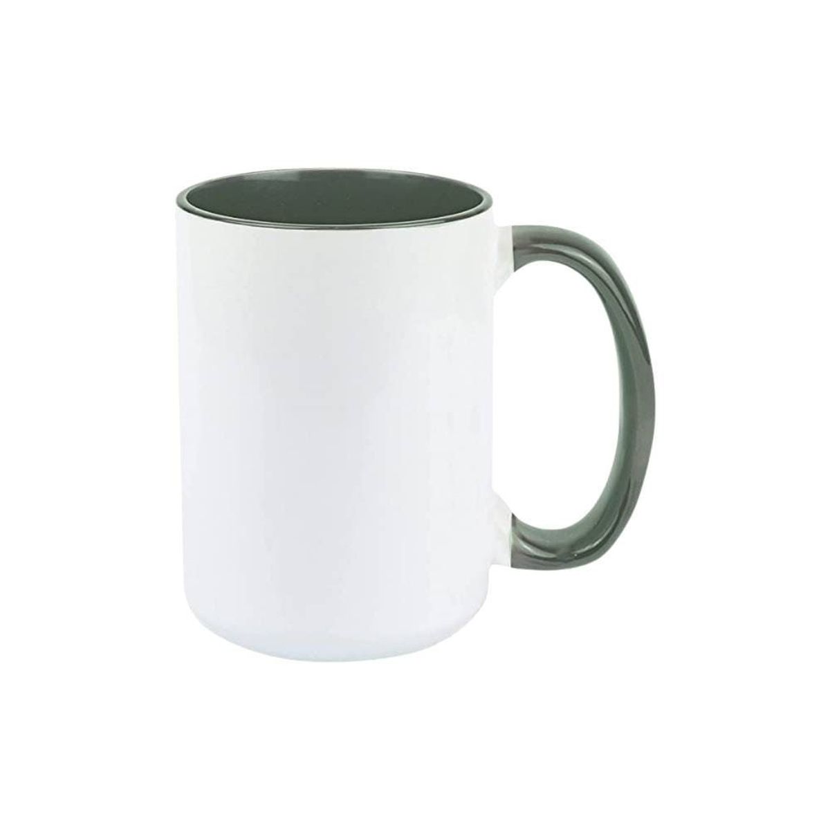 INSPIRA - Taza de Cerámica Asa de Color 8.5 x 11.5 cm