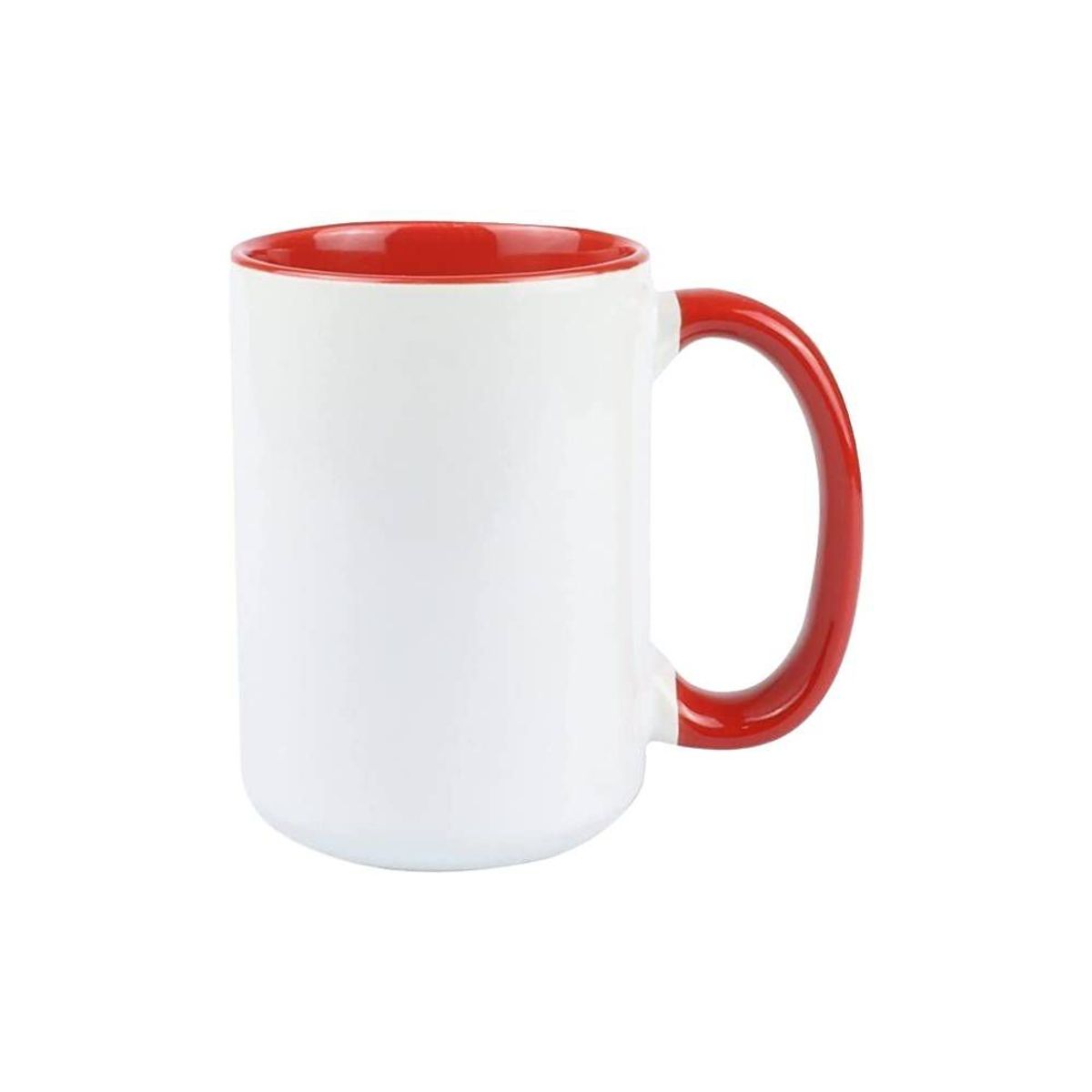 INSPIRA - Taza de Cerámica Asa de Color 8.5 x 11.5 cm