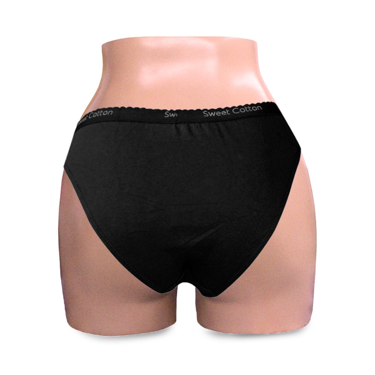 SWEET COTTON - Bikini Sweet Cotton Negro