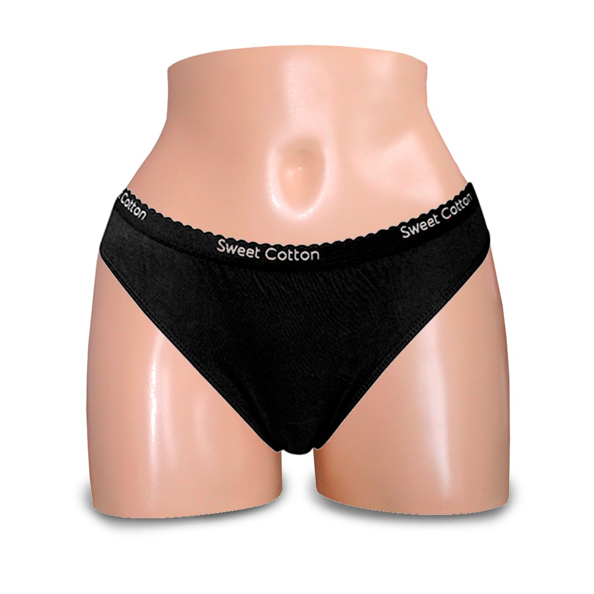 SWEET COTTON - Bikini Sweet Cotton Negro