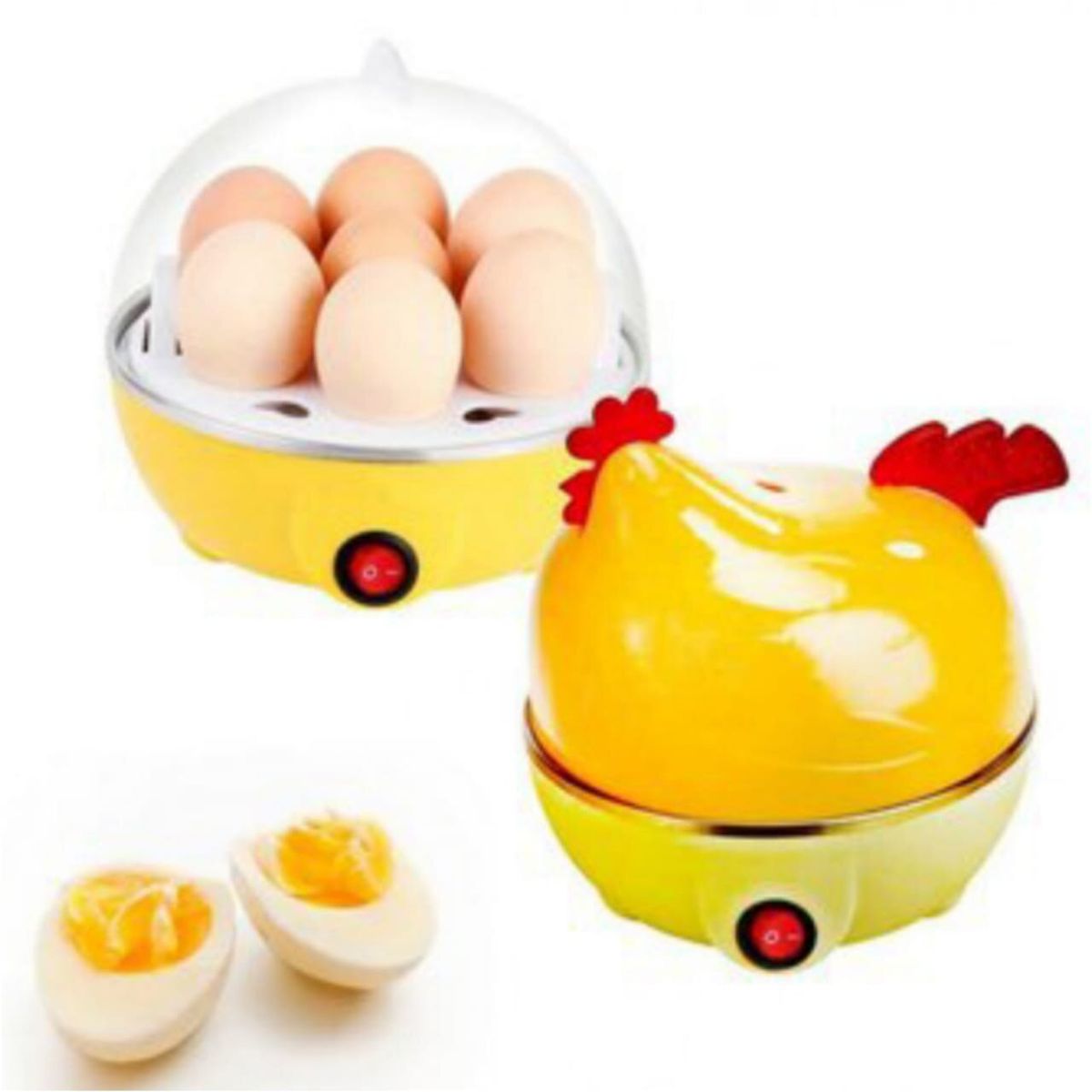 GENERICO - Hervidor de Huevos para 7 huevos gallinita