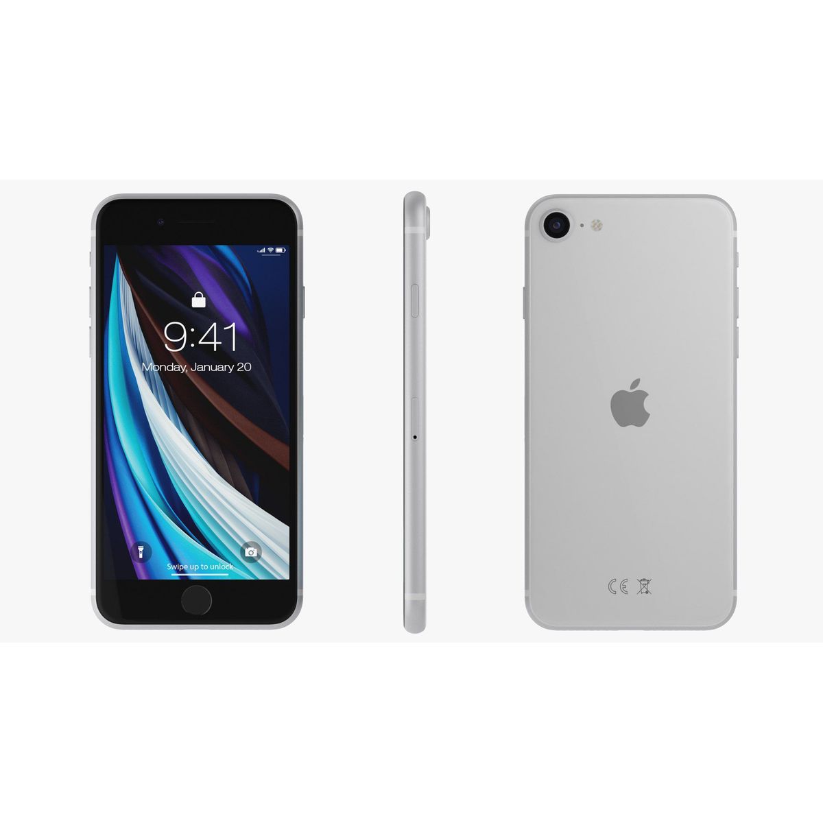 APPLE - iPhone SE 2020  128GB ENTREGA INMEDIATA   Blanco. Reacondicionado