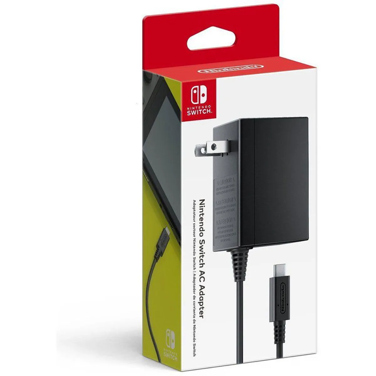 NINTENDO - Cargador de Nintendo Switch