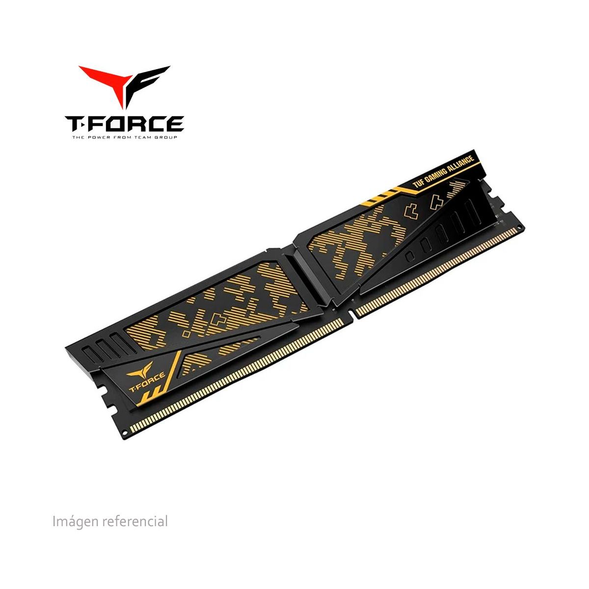 TEAM GROUP - Memoria RAM TG T-Force Vulcan TUF Alliance 8GB, DDR4, 3200 MHz