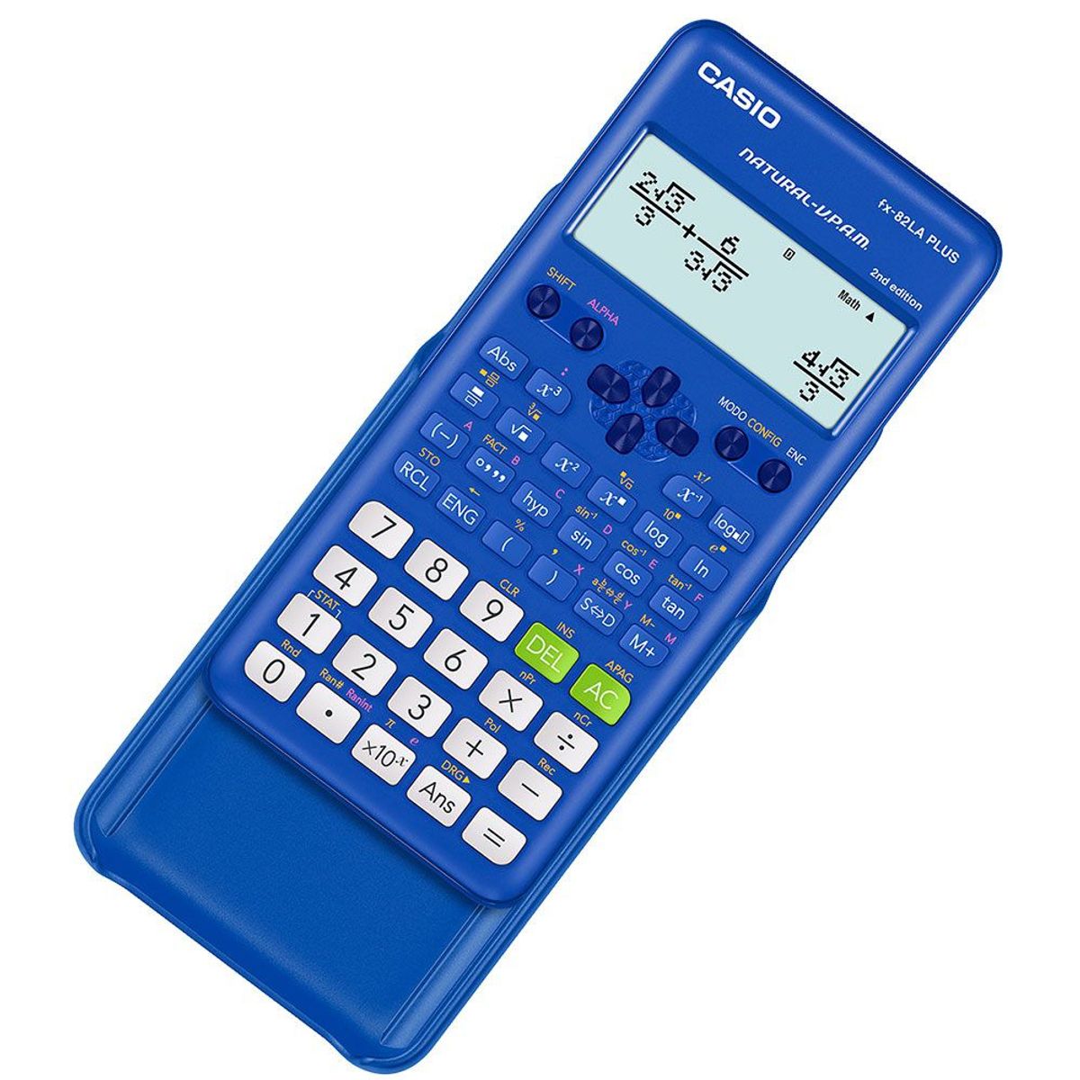 CASIO - Calculadora Casio Fx-82la PLUS 2da Edición Azul