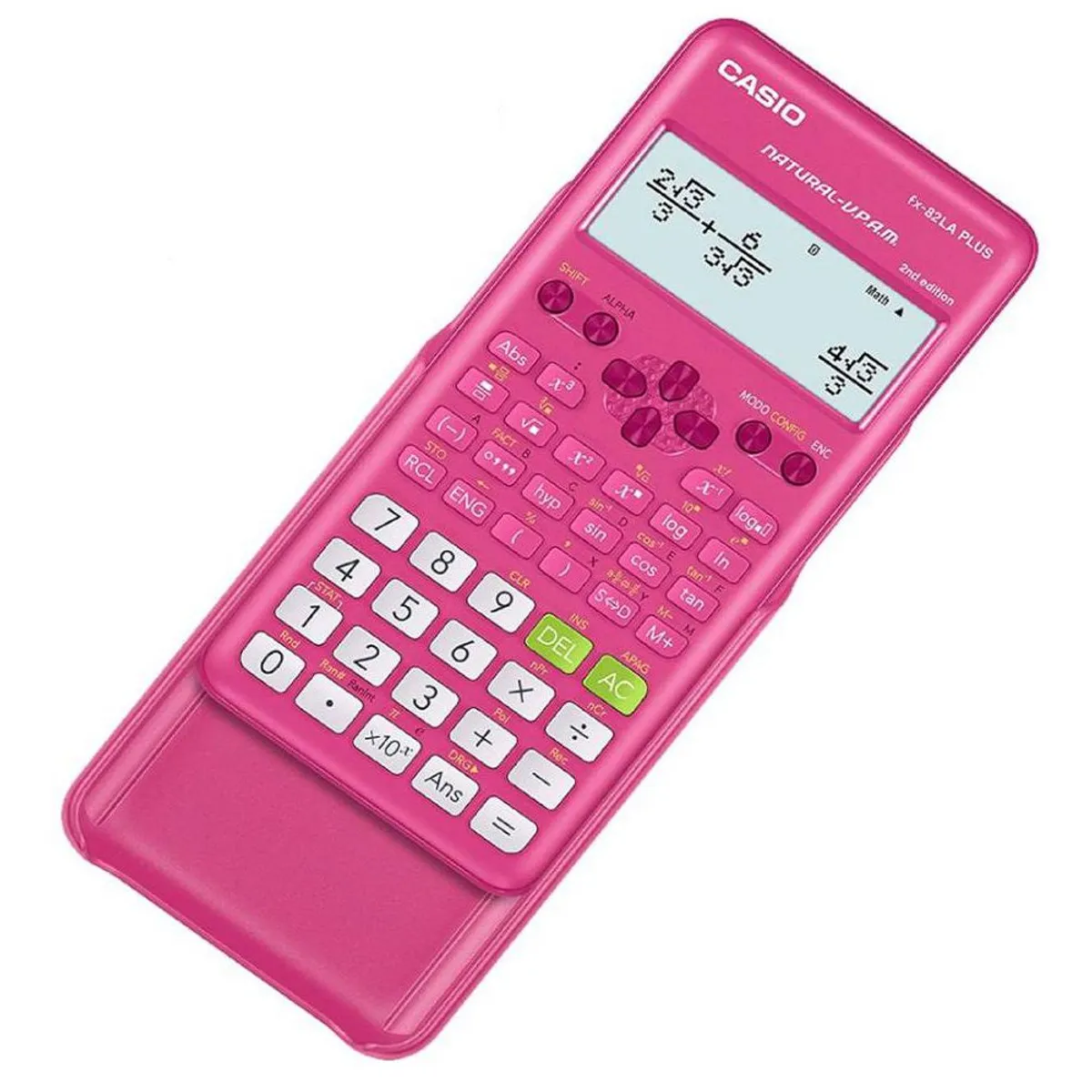CASIO - Calculadora  Casio Fx-82la PLUS 2da Edición Rosado