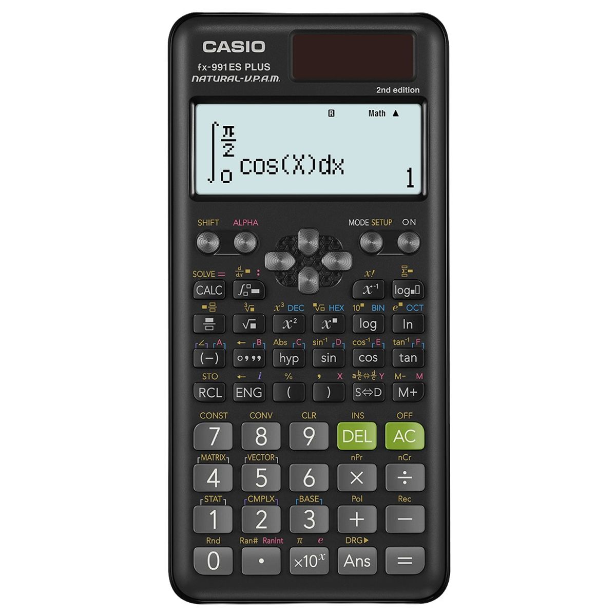 CASIO - Calculadora Casio Fx-991ES PLUS 2da Edición Color Negro