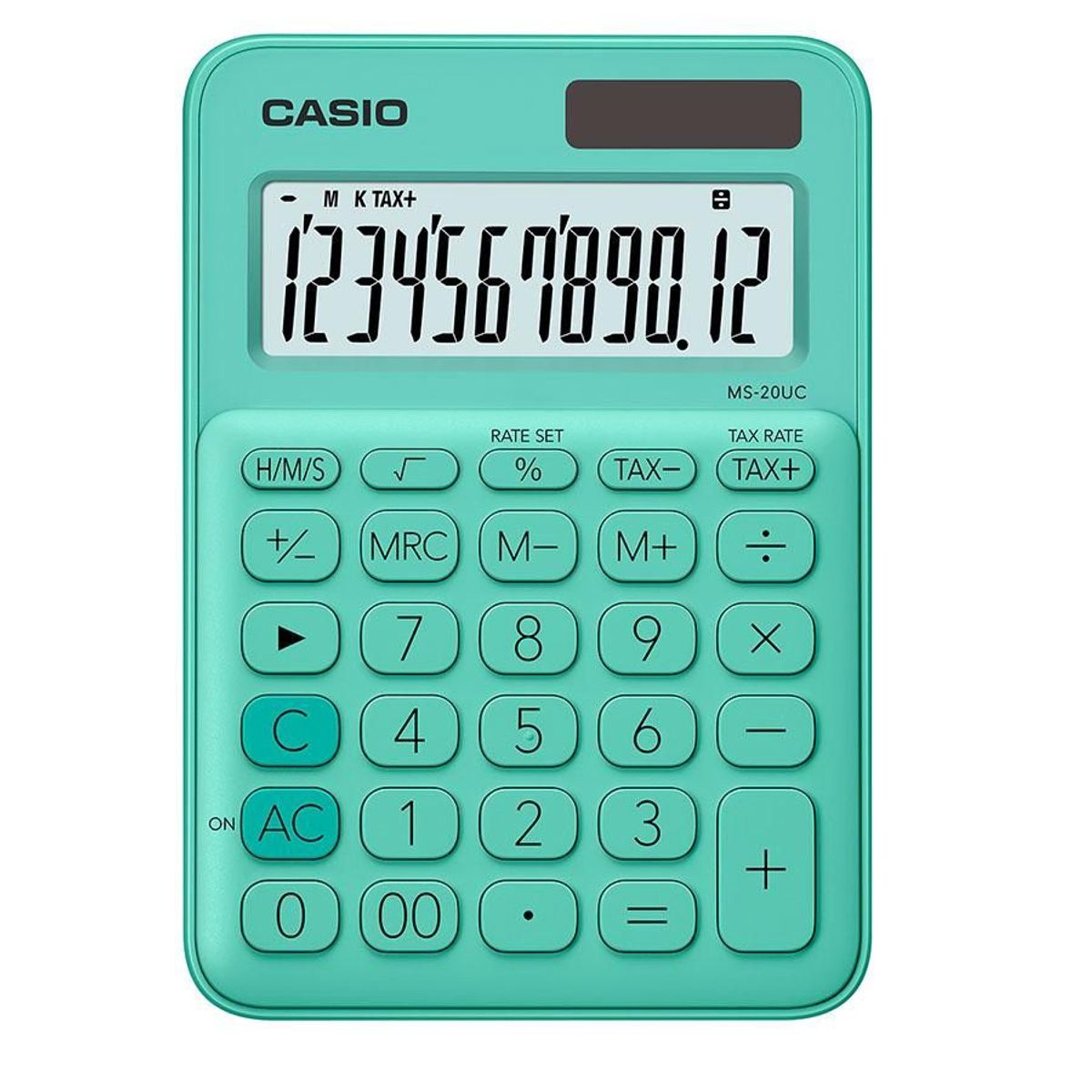 CASIO - Calculadora Casio MS-20 UC Color Verde