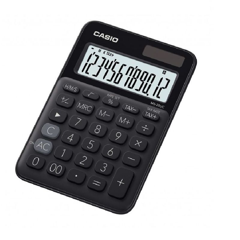 CASIO - Calculadora Casio MS-20 UC Color Negro
