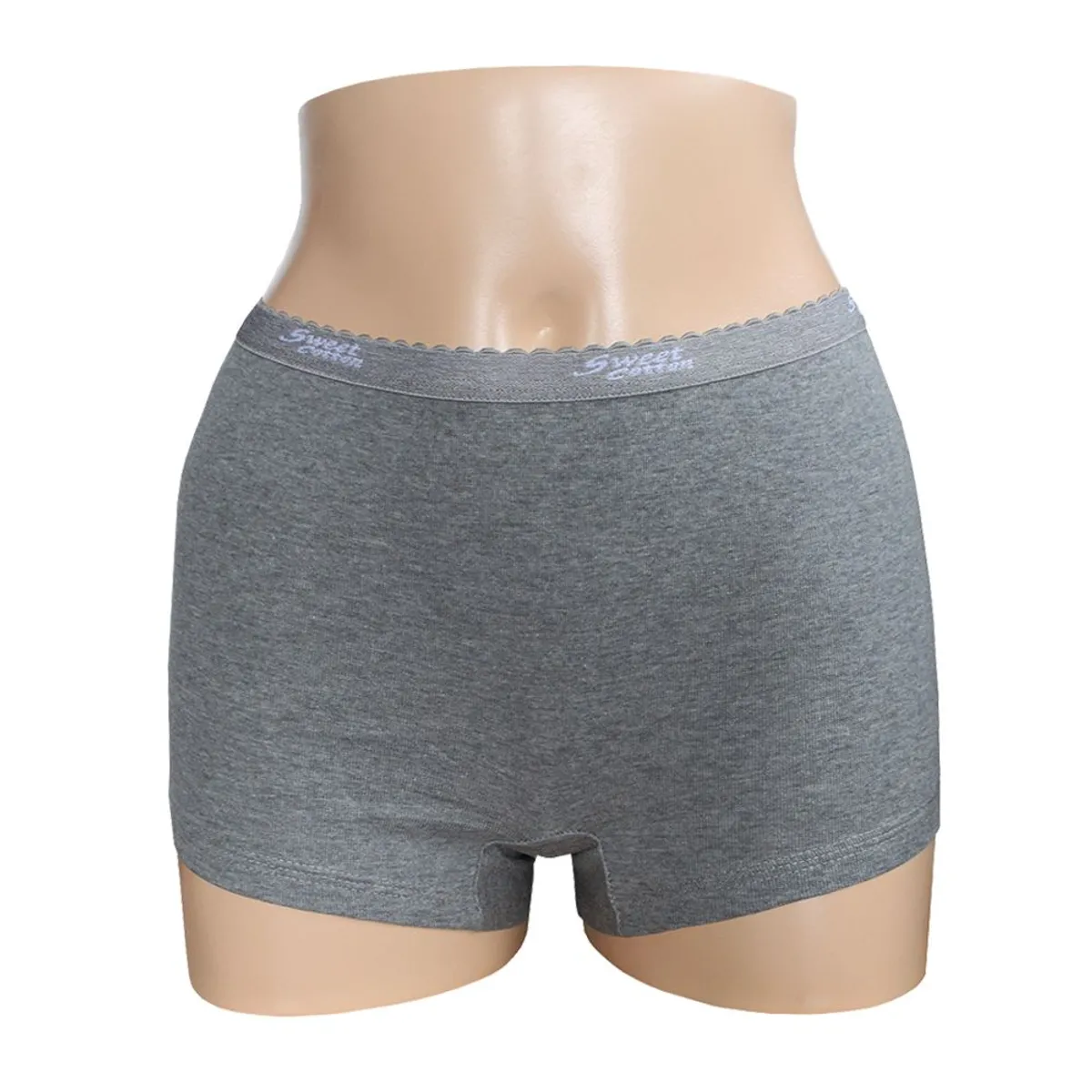 SWEET COTTON - Bóxer Deportivo de Algodón Sweet Cotton Gris