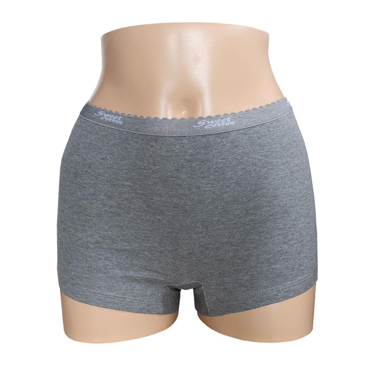 SWEET COTTON - Bóxer Deportivo de Algodón Sweet Cotton Gris
